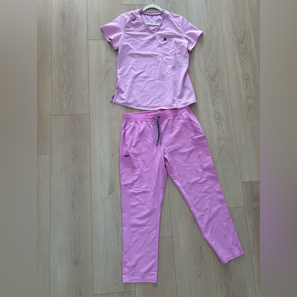Pink Scrub Set